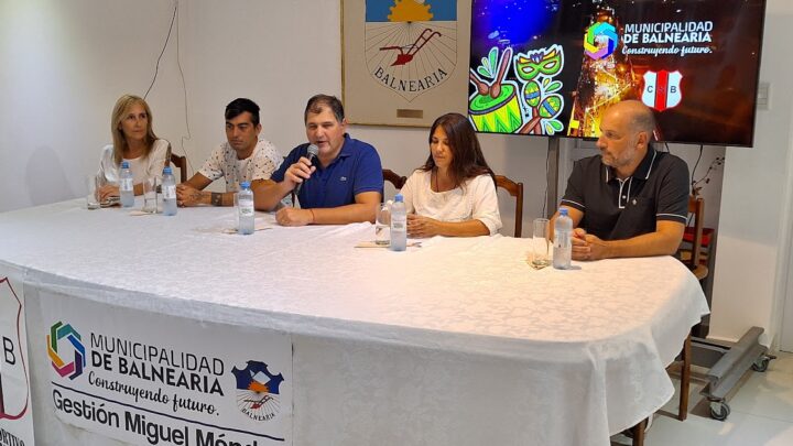 Balnearia tendrá sus carnavales este viernes 23 de febrero