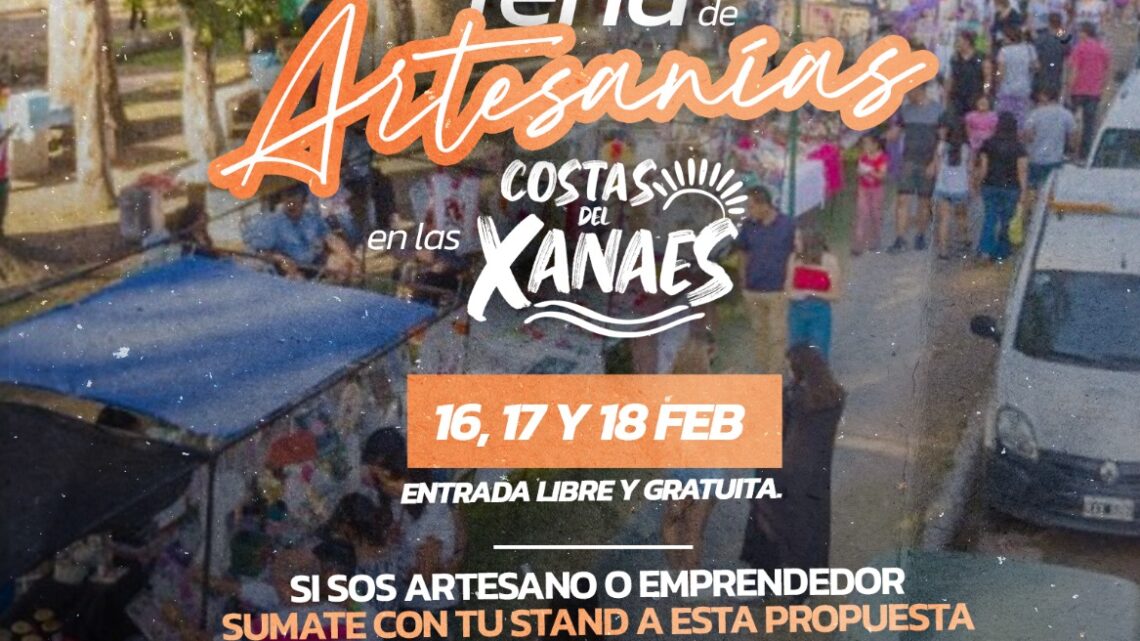 Arroyito convoca a los Artesanos a su primera feria del año Arroyito convoca a los Artesanos a su primera feria del año