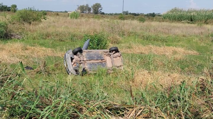 Accidente en la ruta 158