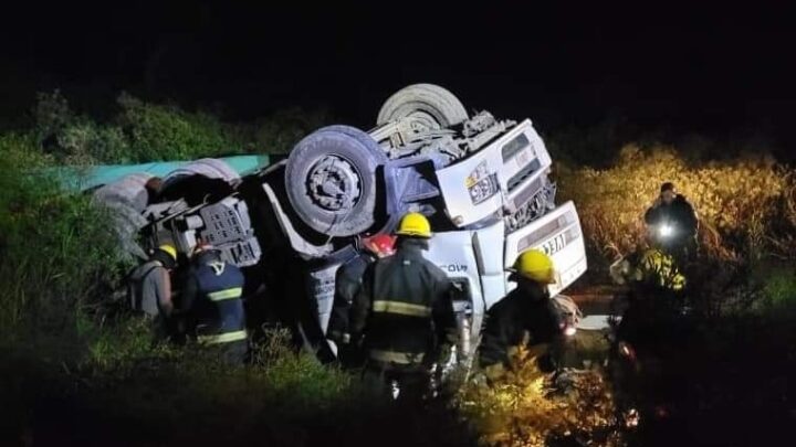 Accidente en la autovía 19