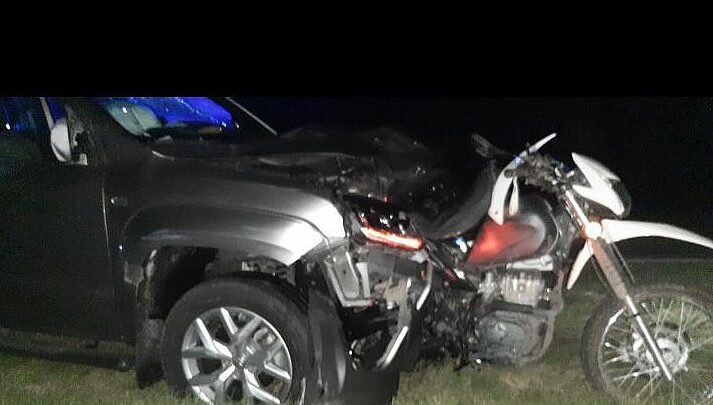 Murió un motociclista de 20 años en un accidente