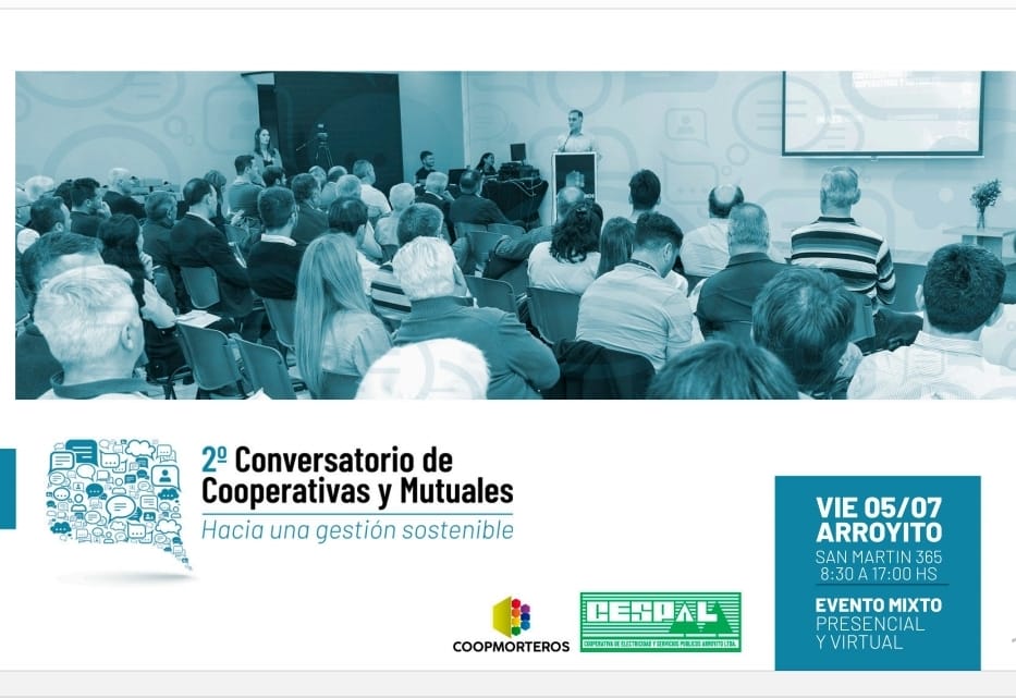 Arroyito será sede del 2° Conversatorio de Cooperativas y Mutuales Arroyito será sede del 2° Conversatorio de Cooperativas y Mutuales