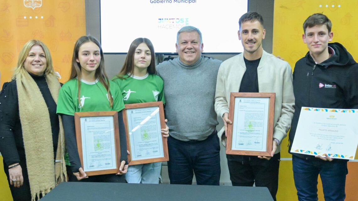 Nano Mancini nuevo embajador deportivo de Arroyito Nano Mancini nuevo embajador deportivo de Arroyito