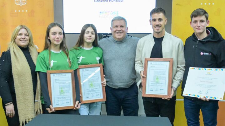 Nano Mancini nuevo embajador deportivo de Arroyito