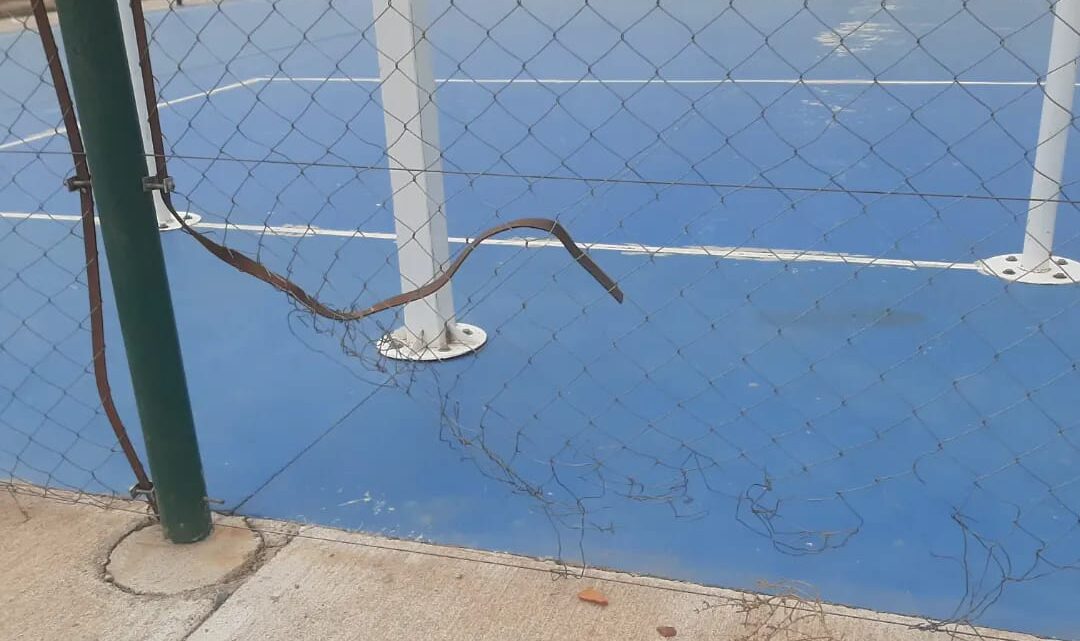 La Tordilla: repudio por vandalismo en el Playón Deportivo