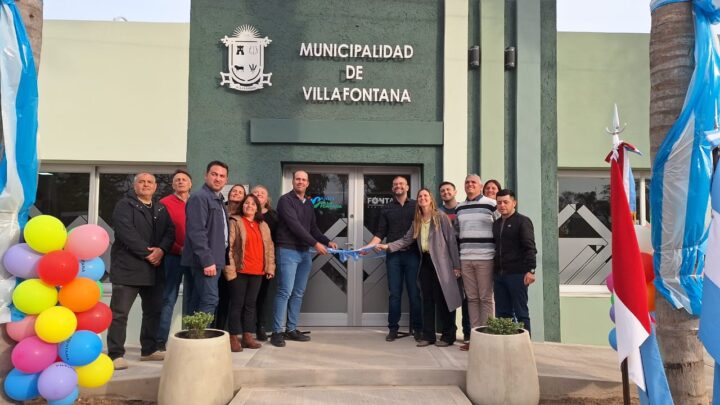 Villa Fontana: Camino al centenario, se entregaron viviendas y se realizaron inauguraciones
