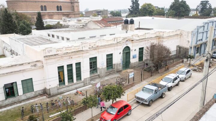 Villa Santa Rosa: avanzan obras en dos institutos educativos
