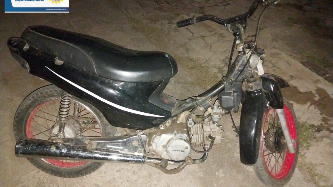 Seguridad: secuestran motos en Seeber y Brinkmann