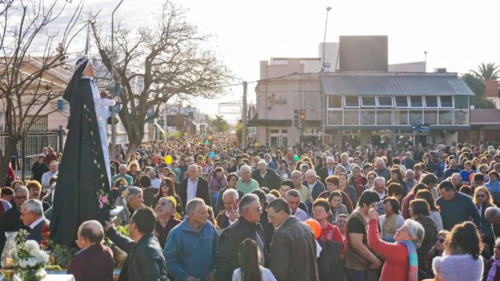Patronales de Villa Santa Rosa: anuncian cambio de horario y día de la procesión