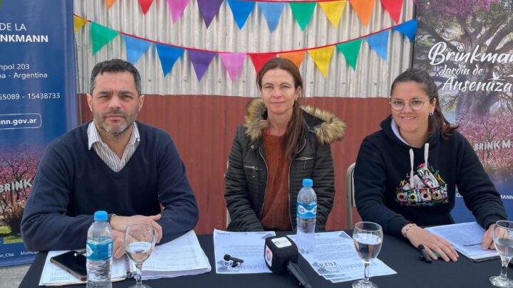 Brinkmann: se lanzó el programa Estudiantina 2024