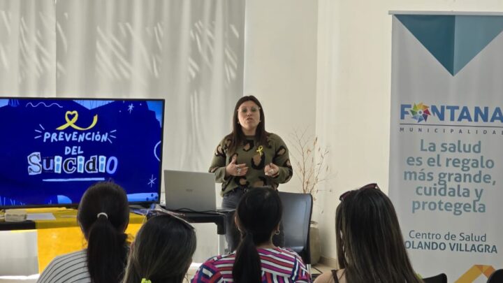 Villa Fontana: se realizan actividades de prevención del suicidio
