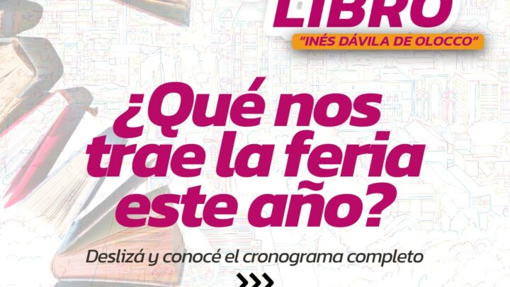Arroyito: el programa de la Feria del Libro 2024