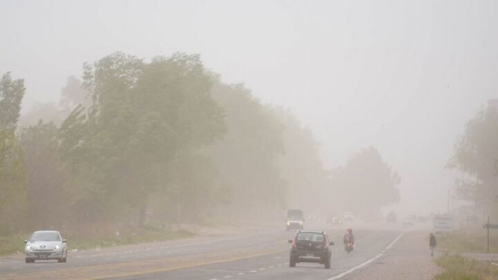 Clima: semana de viento y calor