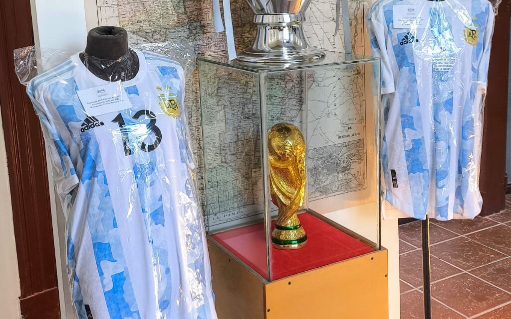 La Para: Se puede visitar el museo itinerante del Kempes hasta el domingo