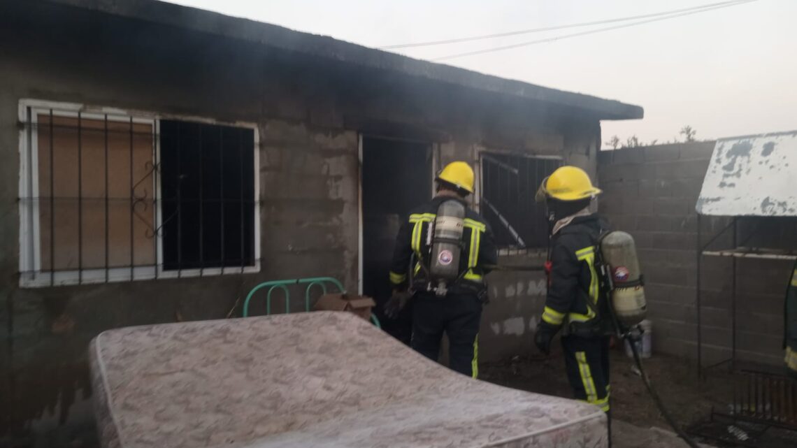 Balnearia: investigan las causas del incendio de una vivienda Balnearia: investigan las causas del incendio de una vivienda