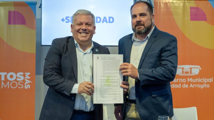 Arroyito puso en marcha su Secretaría de Seguridad
