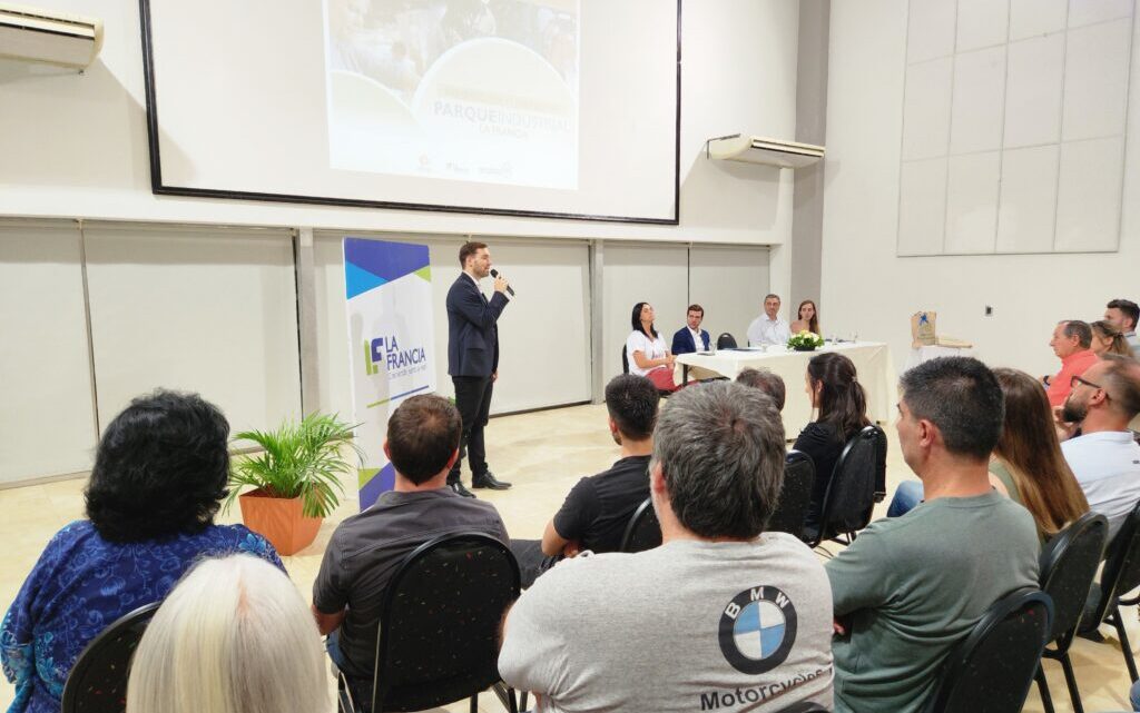 La Francia: Castellina presentó el proyecto del Parque Industrial