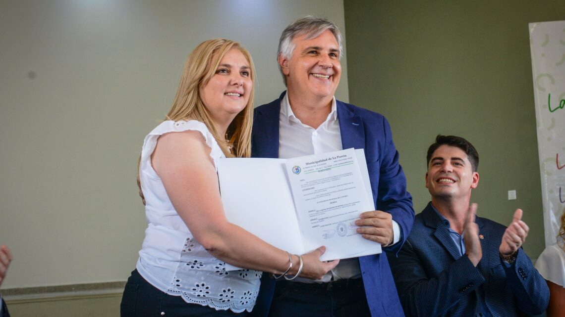 La Puerta: Llaryora anunció $900 millones en obras para el Dpto. Río Primero