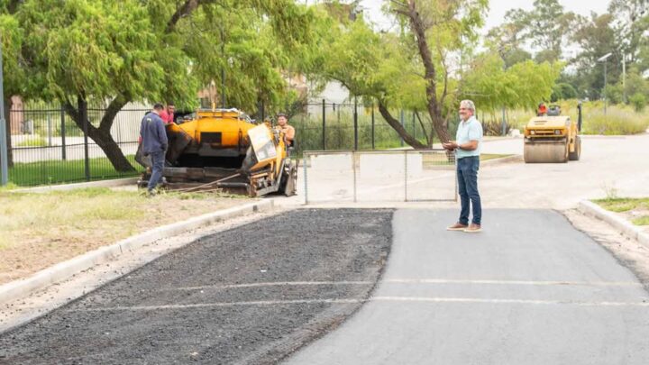 Villa Santa Rosa: obras en el Parque Brochero Niño