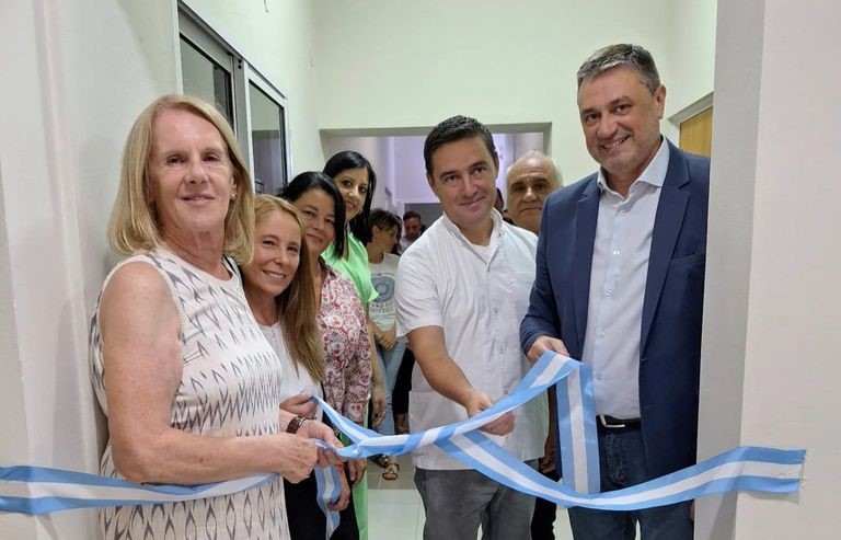 El Tío: se inauguró la ampliación del dispensario