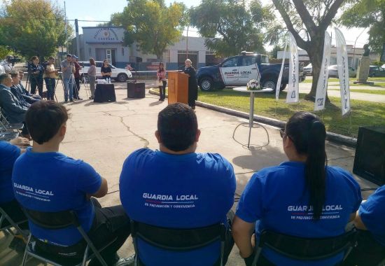 Seguridad: Porteña presentó su Guardia Local y Sala de Monitoreo