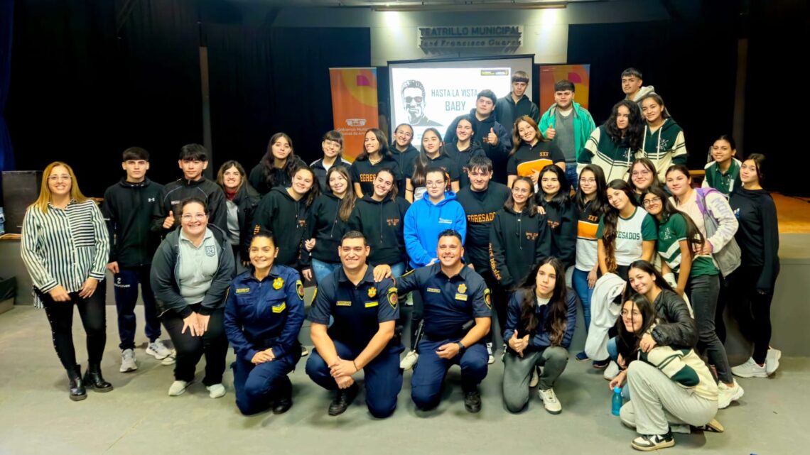 Arroyito: 400 jóvenes iniciaron su capacitación vial