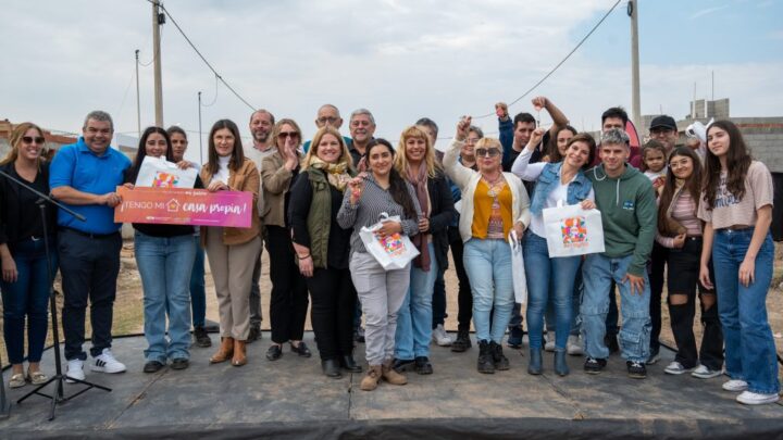 Arroyito: marca histórica en viviendas municipales, 83 unidades en ejecución