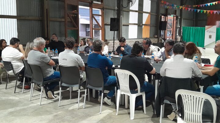 Ente Ansenuza: Villa Fontana fue sede de un encuentro este martes