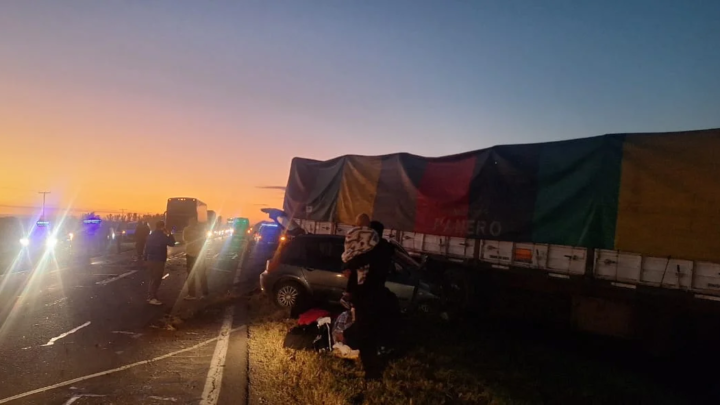 Accidente múltiple entre Río Primero y Los Chañaritos deja varios heridos