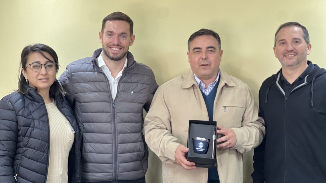 La Francia: Castellina recibió al vicepresidente de la Fundación Banco de Córdoba La Francia: Castellina recibió al vicepresidente de la Fundación Banco de Córdoba