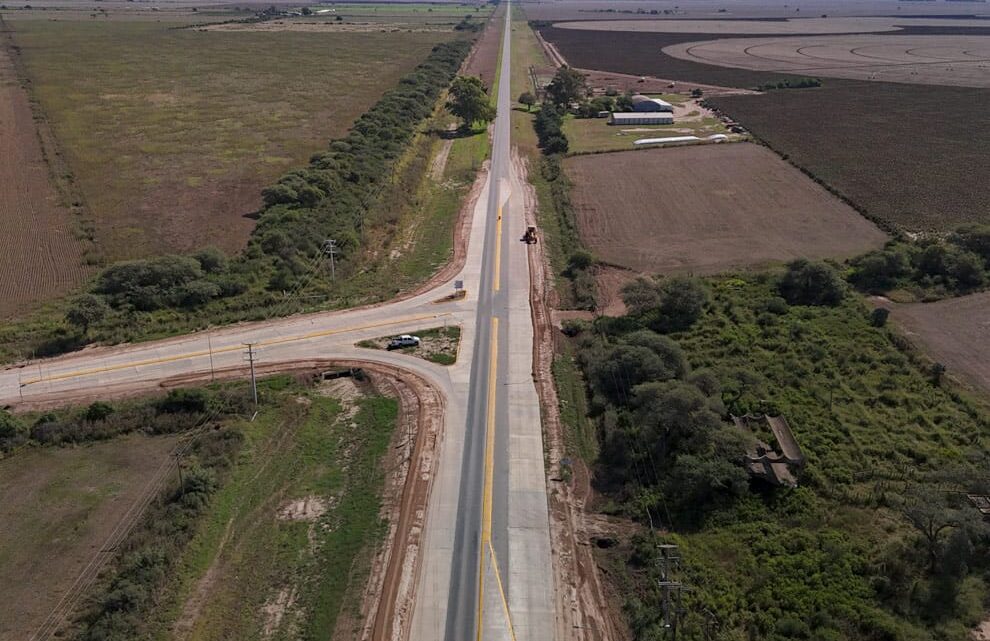 La Puerta: se están culminando los trabajos en el desvió de transito pesado