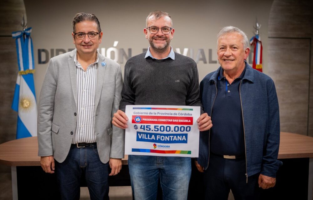 Villa Fontana da el primer paso para la obra de red local de gas: un avance histórico para la comunidad Villa Fontana da el primer paso para la obra de red local de gas: un avance histórico para la comunidad