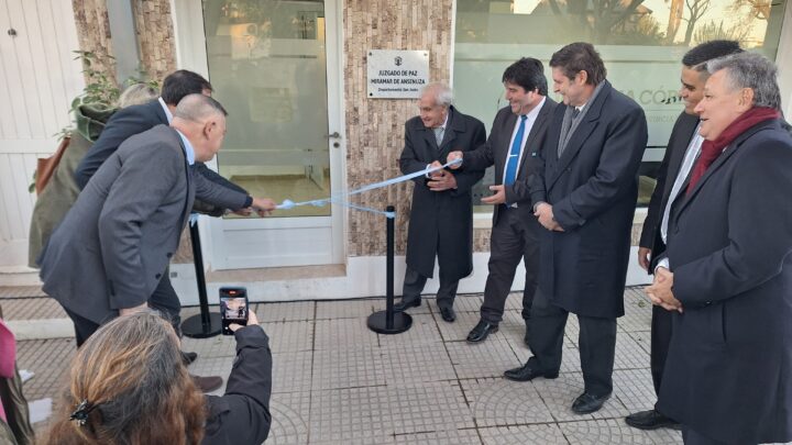 La justicia más cerca: inauguraron las oficinas del Juzgado de Paz en Miramar de Ansenuza