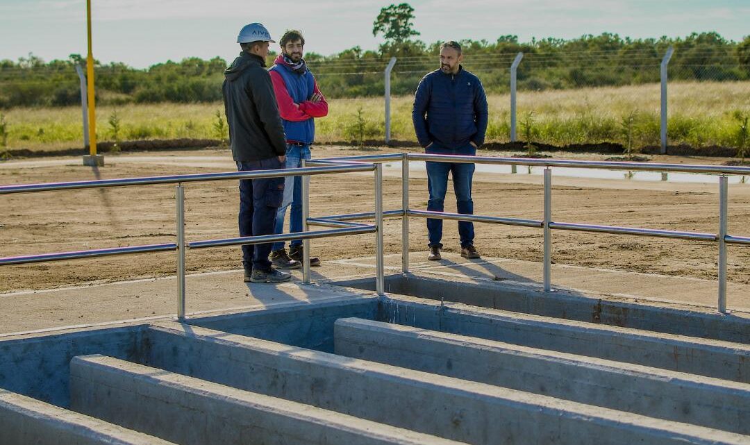 Miramar de Ansenuza: etapa final de la construcción de la Planta de Tratamiento de Líquidos Cloacales Miramar de Ansenuza: etapa final de la construcción de la Planta de Tratamiento de Líquidos Cloacales