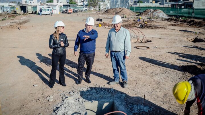 Arroyito: avanza la construcción del edificio de la Universidad Provincial