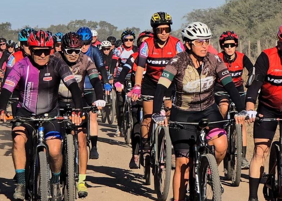 La Puerta fue sede del primer encuentro de cicloturismo de los Suquijuegos 2025