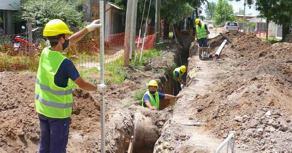 Miramar de Ansenuza: corte total en Calle Libertad por obras de redes cloacales Miramar de Ansenuza: corte total en Calle Libertad por obras de redes cloacales