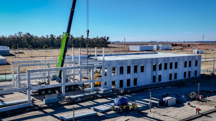 A un año del anuncio, avanza la construcción de la sede de la Universidad Provincial en Arroyito