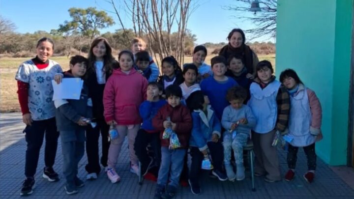 Villa Fontana celebró el Día de las Infancias en escuelas rurales