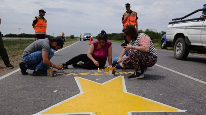 Homenaje a víctimas de siniestros viales en Marull y Miramar