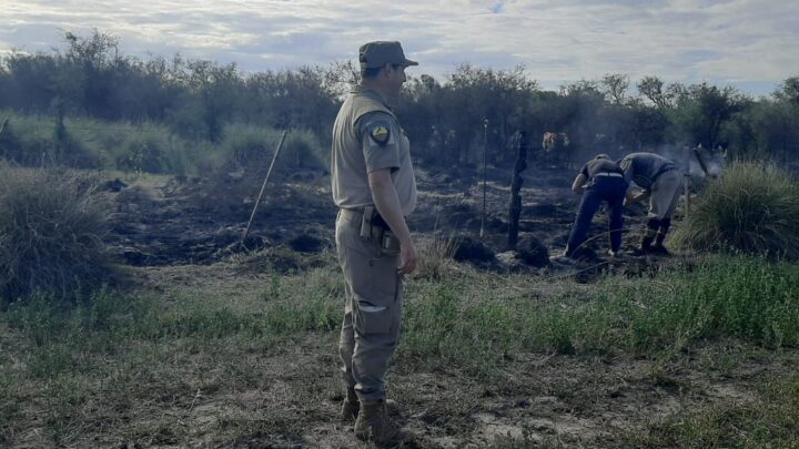 Balnearia: Aprehendieron a dos hombres por provocar incendio en zona rural