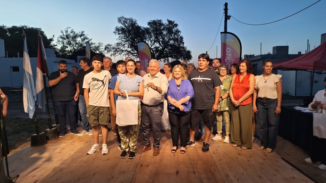 Arroyito: el municipio entregó 16 nuevas viviendas y avanza en la consolidación de un nuevo barrio en el sur de la ciudad