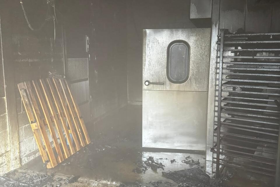 Balnearia: Bomberos sofocaron incendio en una panificadora