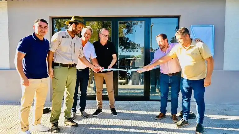La Paquita inauguró las nuevas oficinas de Turismo y Ambiente en la histórica casa del ferrocarril