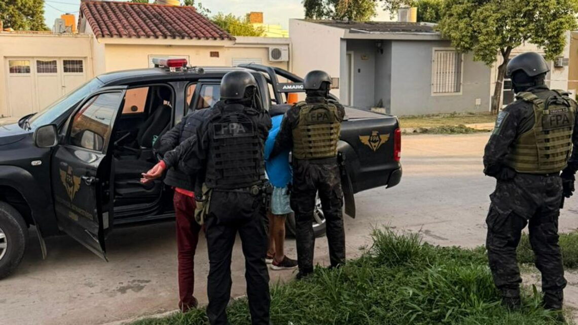 Desbaratan organización narco tras nueve allanamientos en Arroyito