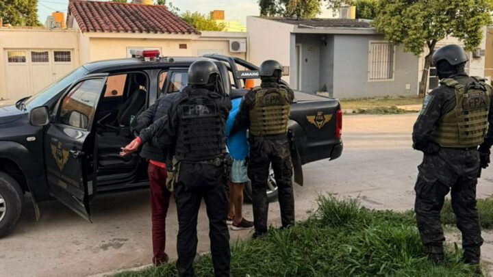 Desbaratan organización narco tras nueve allanamientos en Arroyito