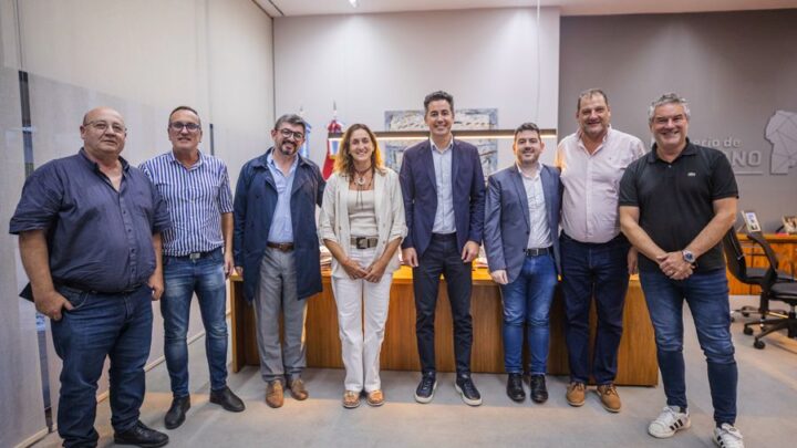 Obras, planificación y diálogo: Manuel Calvo, junto con intendentes del departamento San Justo