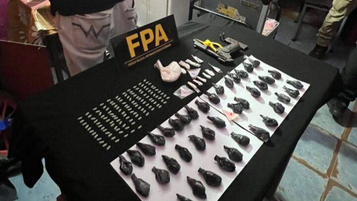 Fuerte golpe al narcotráfico en Córdoba: seis detenidos y más de 1000 dosis secuestradas