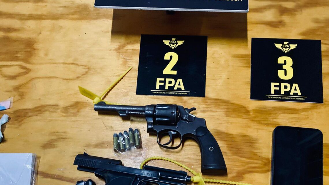 San Francisco y Frontera: FPA desmanteló una banda familiar, incautaron drogas y armas