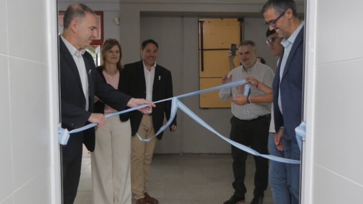 La Provincia inauguró nuevas aulas en el IPEMyT N° 286 de Morteros